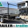 10x5 Tandem Axle Heavy Duty All Purpose Trailer For Sale with Cage Racks Ramp. Trailers for Sale Melbourne - Victoria in Thomastown.