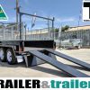 10×5 Heavy Duty Tandem – All Purpose Trailer – Cage, Rack & Ramps for Sale in Melbourne Victoria