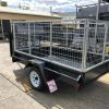 12 Inches Side - 6x4 Basic Single Axle Gardening Trailer for Sale in Victoria