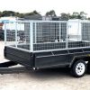 12x6 BSpec Tandem Cage Trailer with Reinforced Draw Bar