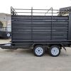 12×6 Deluxe Heavy Duty Stock Crate Tandem Trailer for Sale in Melbourne Victoria