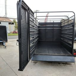 12x6 Deluxe Heavy Duty Stock Crate Trailer for Sale