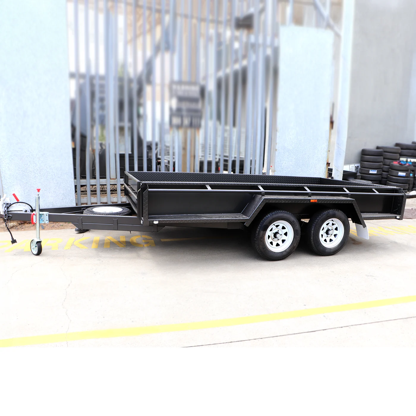 12x6 Heavy Duty Tandem Axle Box Trailer for Sale in Melbourne