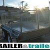 12×6 Heavy Duty Tandem Box 3 Ft Cage Galvanised Trailer for Sale Melbourne