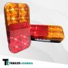 Autolamps LED 149BARLP2 Stop / Tail / Indicator / Lamps With In Built License Plate Lamp