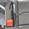 14×6’6″ Tandem Axle Heavy Duty Trailer | Full Checkerplate  | 15″ High Sides Box Trailer for Sale Melbourne