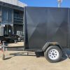 6×4 Single Axle 5Ft High Fully Enclosed Van / Cargo Trailer with Brakes 1000KG GVM for Sale
