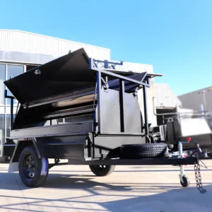6x4 Commercial Heavy Duty Tradesman Trailer with 600mm Tradie Top