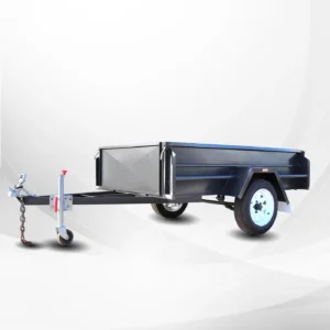 6x4 domestic duty box trailer with high sides