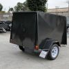 6×4 Single Axle 4Ft High Fully Enclosed Van / Cargo Trailer for Sale