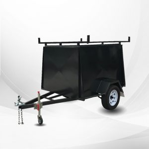 6x4 Van Cargo Trailers with Racks