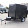 7×4 Single Axle 5Ft High Fully Enclosed Van / Cargo Trailer for Sale