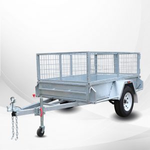 7x4 Aussie Galvanised Cage Trailer for Sale in Melbourne