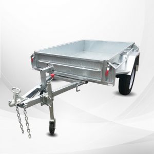 7x4 Galvanised Manual Tipper Box Trailer for Sale Melbourne