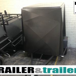 7x5 Single Axle 6Ft High Fully Enclosed Van Trailer for Sale Melbourne Victoria