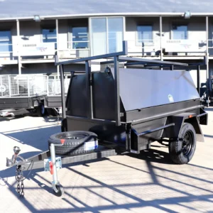7x5 Commercial Heavy Duty Tradesman Top Trailer for Sale with 600mm Tradie Top
