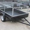 7×5 Single Axle Box Trailer 2 Ft Cage - Smooth Floor - Fixed Front for Sale in Melbourne Victoria