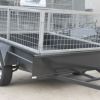 7×5 Single Axle Box Trailer 2 Ft Cage – Smooth Floor – Fixed Front for Sale in Melbourne Victoria