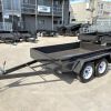 8x5 Standard Tandem Axle Box Trailer with Fixed Front Smooth Floor Melbourne