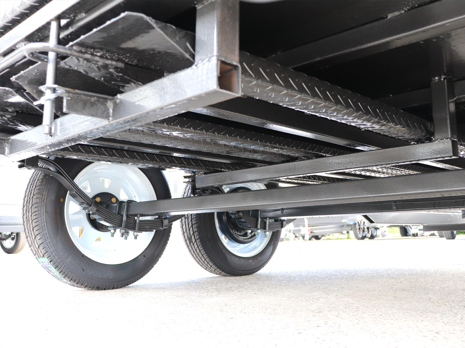 8x5 Tandem All Purpose Trailer with Racks Ramps Melbourne