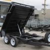 8x5 Tandem Axle Standard Hydraulic Tipper Box Trailer for Sale - 15 inches High Sides - Melbourne Victoria
