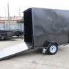 8x5 Single Axle Fully Enclosed Van Trailer for Sale in Melbourne -1