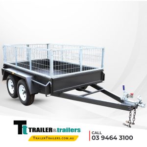 8x5 Standard Tandem Cage Trailer for Sale Melbourne