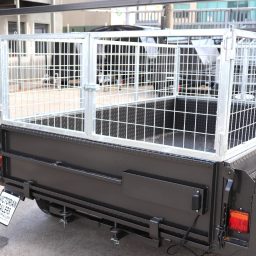 8x5 Tandem All Purpose Trailer with Cage Racks Ramps Melbourne