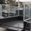 8×5 Heavy Duty Tandem Cage Trailer | 3 Ft Cage | Trailer For Sale in Melbourne Victoria
