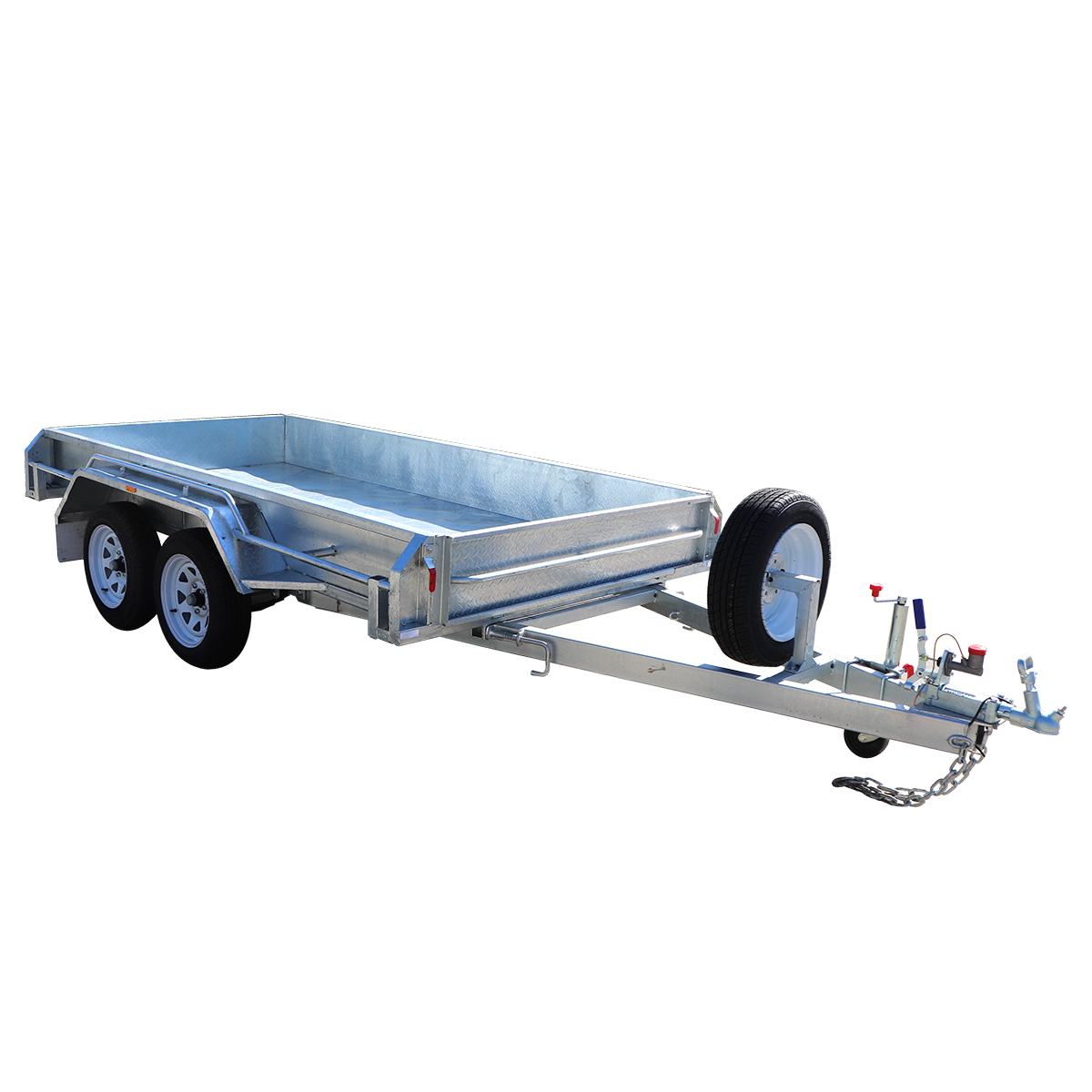 8x5 Heavy Duty Galvanised Tandem Box Trailer for Sale Melbourne