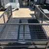 9×5 Tandem Axle Heavy Duty Box Trailer with 2 Ft Cage for Sale
