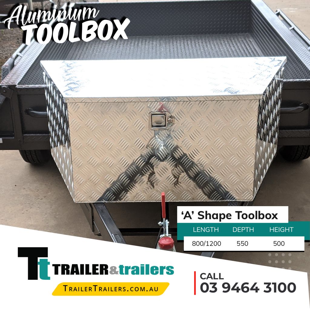 Aluminium Toolbox for Sale Melbourne Victoria Trailer Trailers