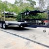 No Sides- Semi Flat Car Carrier Trailer for Sale in Victoria