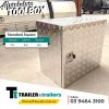 Standard Square Toolbox – UTE / Trailers Storage Aluminium Toolbox For Sale – 700mm x 650mm x 450mm in Melbourne Victoria