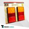 Autolamps LED 150BAR2 Rectangular LED Stop / Tail / Indicator / Lamps With Reflex Reflector
