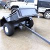 ATV in 5x3 Size Trailer with Manual Tilt Function