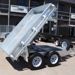 Australian Build Galvanised Hydraulic Tipper Trailer for Sale