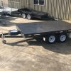 BSpec Tandem Flat Top Trailer with RHS Draw Bar for sale in Victoria