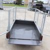 Cage Trailer for Sale Rear Barn Doors