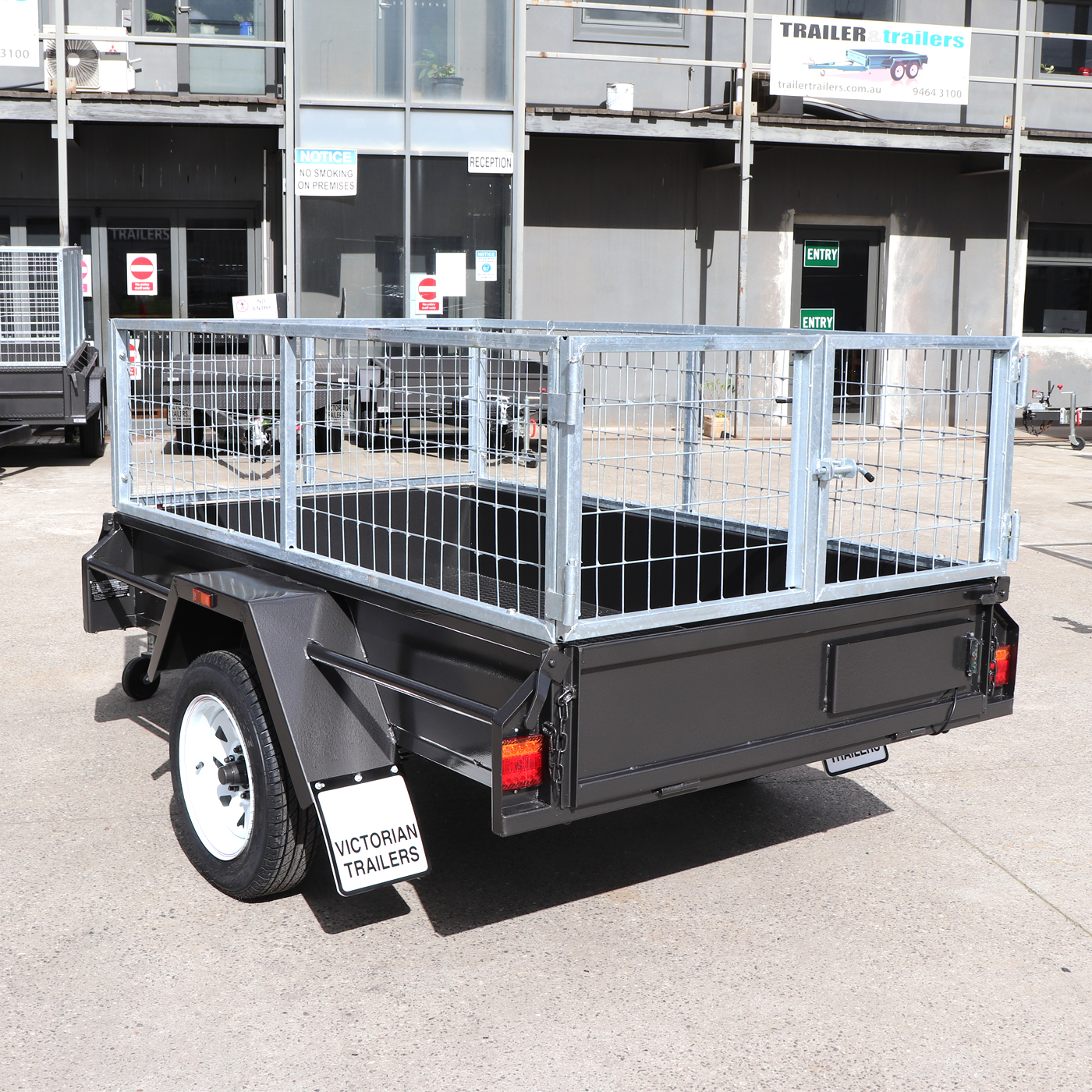 Commercial Heavy Duty Cage Trailer for Sale