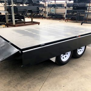 Cover Image for BSpec Flat Top Drop Sides Trailer for Sale in Victoria