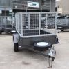 Domestic Duty Cage Trailer for Sale in Melbourne with 3ft cage