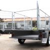 Domestic Duty Cage Trailer for Sale with Rear Barn Doors