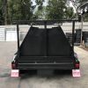 Drop Down Rear Tail Gate - Tandem Tradesman Compressor Box Trailer For Sale Victoria