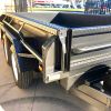 Drop Down Rear Tailgate Deluxe Heavy Duty Hydraulic Tandem Tipper Trailer for Sale in Victoria