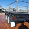 Heavy Duty Tandem Cage Trailer with Drop Front for Sale in Victoria