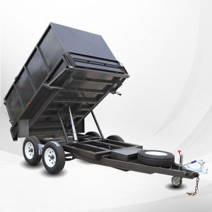 Hydraulic Tipper Trailer with Solid Side Panels