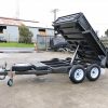 Hydraulic Tipper Trailer for Sale with High Sides