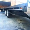 New Rims New Tyres Heavy Duty Flat Top Tandem Trailer for Sale in Victoria