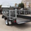 Rear Barn Doors for Commercial Heavy Duty Cage Trailer For Sale Melbourne Victoria
